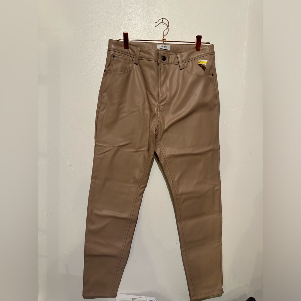 Kensie jeans faux leather pants size 8/29
